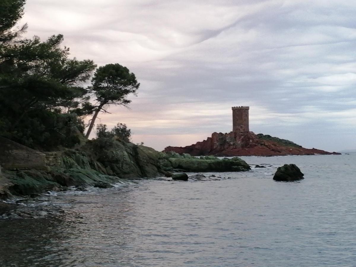 Voilier De Charme A Quai Hotell Saint-Raphaël Eksteriør bilde